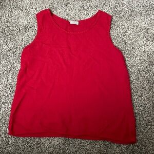 Lauren Lee red tank top